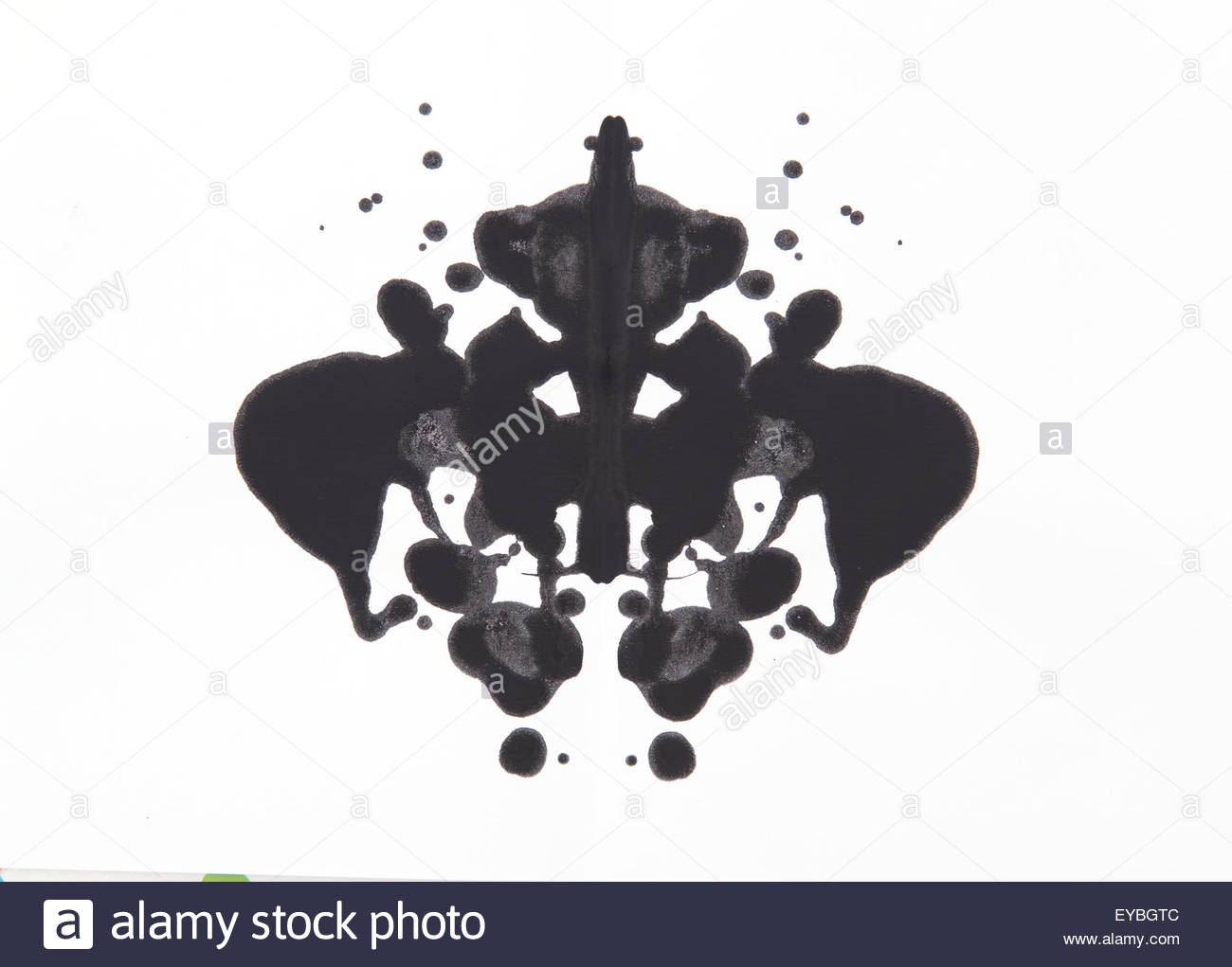 1300x1021 Abstract Symmetric Painting, Rorschach Test Stock Photo 85691884 - Rorschach Painting