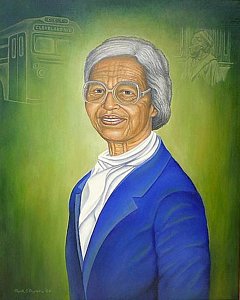 Rosa Parks Painting at PaintingValley.com | Explore collection of Rosa ...