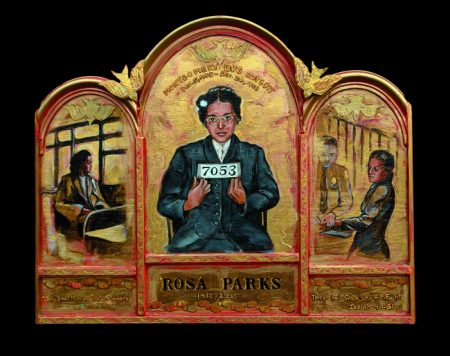 450x356 Rosa Parks Pamela Chatterton Purdy Art - Rosa Parks Painting