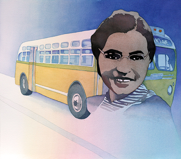 rosa parks artwork