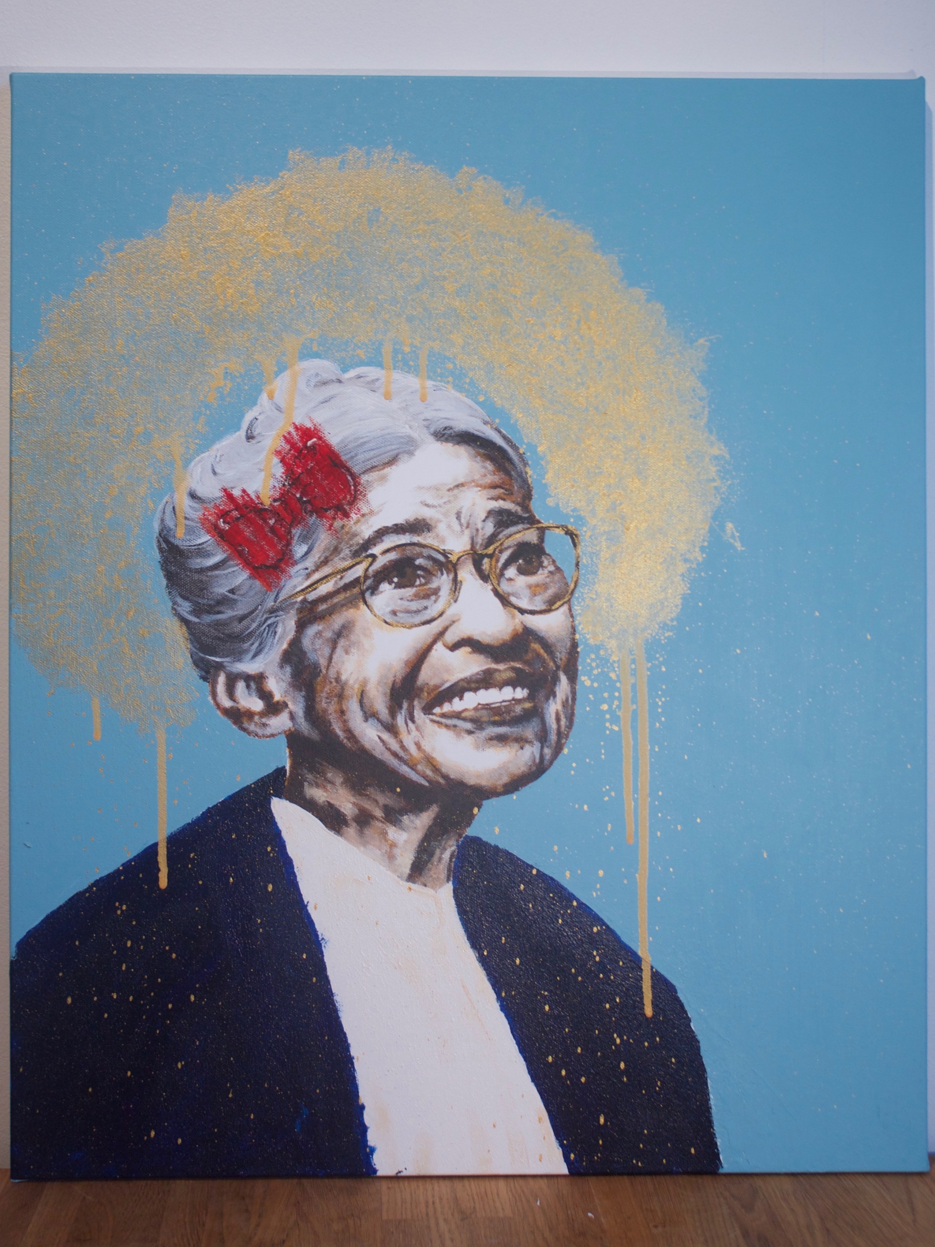 1920x2560 Rosa Parks - Rosa Parks Painting