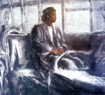 367x334 Social Injustice - Rosa Parks Painting