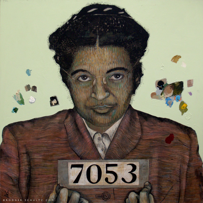 650x649 Mug Rosa Parks - Rosa Parks Painting