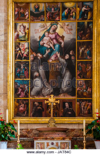 347x540 Madonna Rosary, Painting Stock Photos Amp Madonna - Rosary Painting