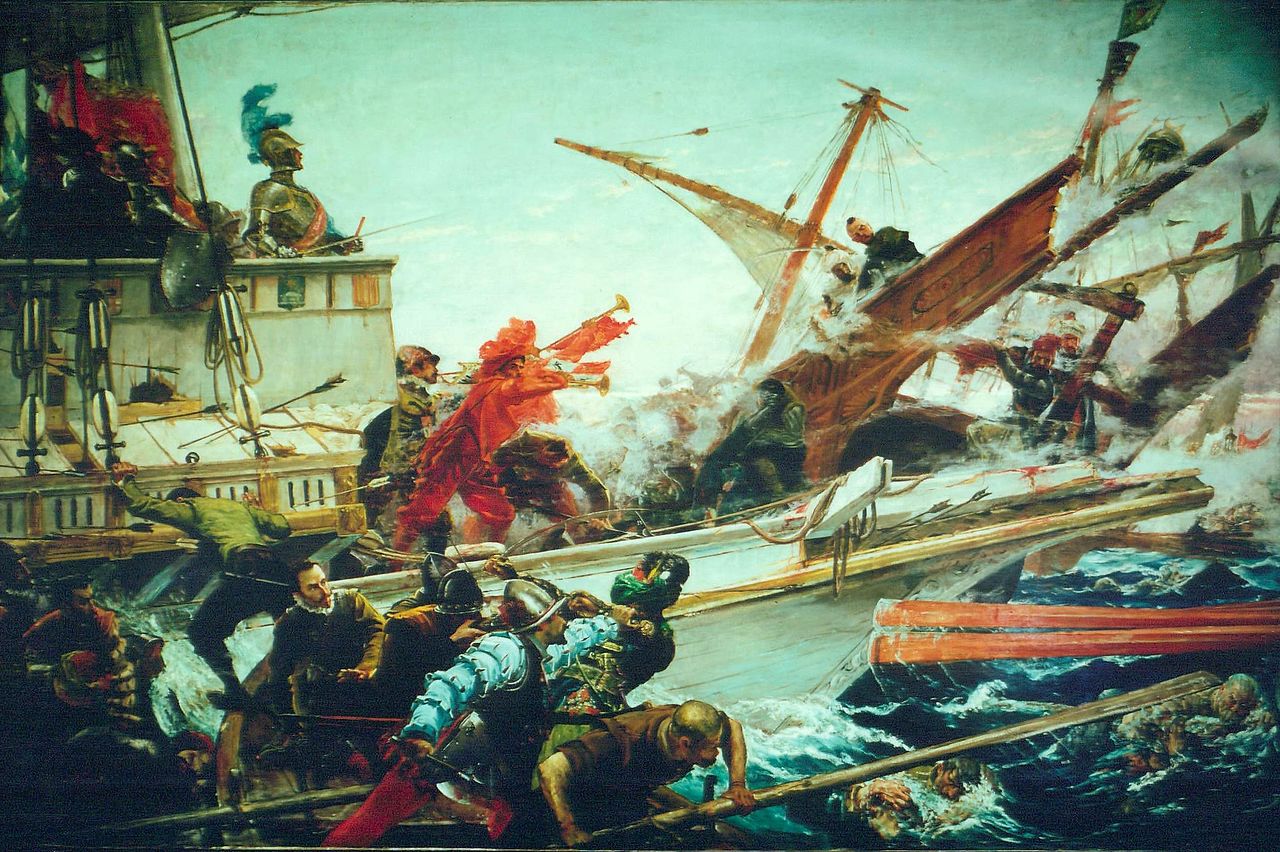 1280x852 Monk's Hobbit Battle Of Lepanto, Our Lady Of The Holy Rosary, - Rosary Painting
