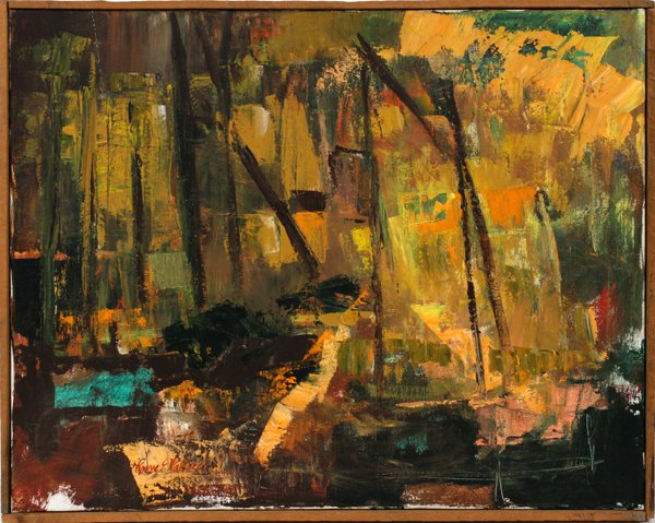 600x479 Roscoe Wallace, Oil On Canvas - Roscoe Painting