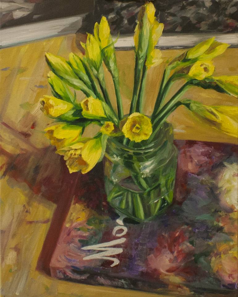 770x959 Saatchi Art A Play On Monet Painting By Roscoe Foy - Roscoe Painting