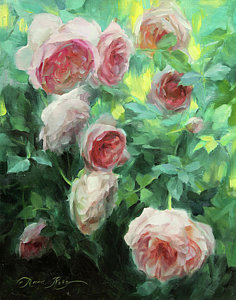 236x300 Rose Bush Paintings Fine Art America - Rose Bush Painting