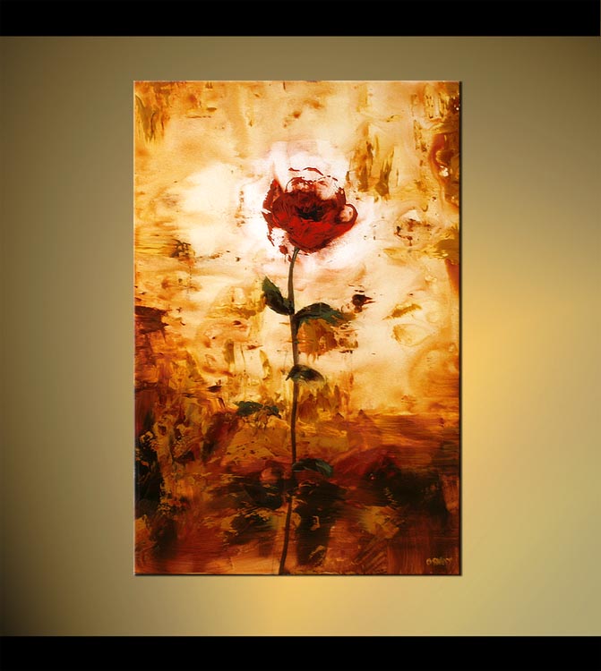 671x750 Painting - Rose Painting