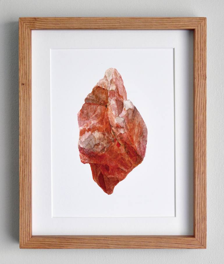 770x910 Saatchi Art Rose Quartz Painting By Benjamin Adelmann - Rose Quartz Painting