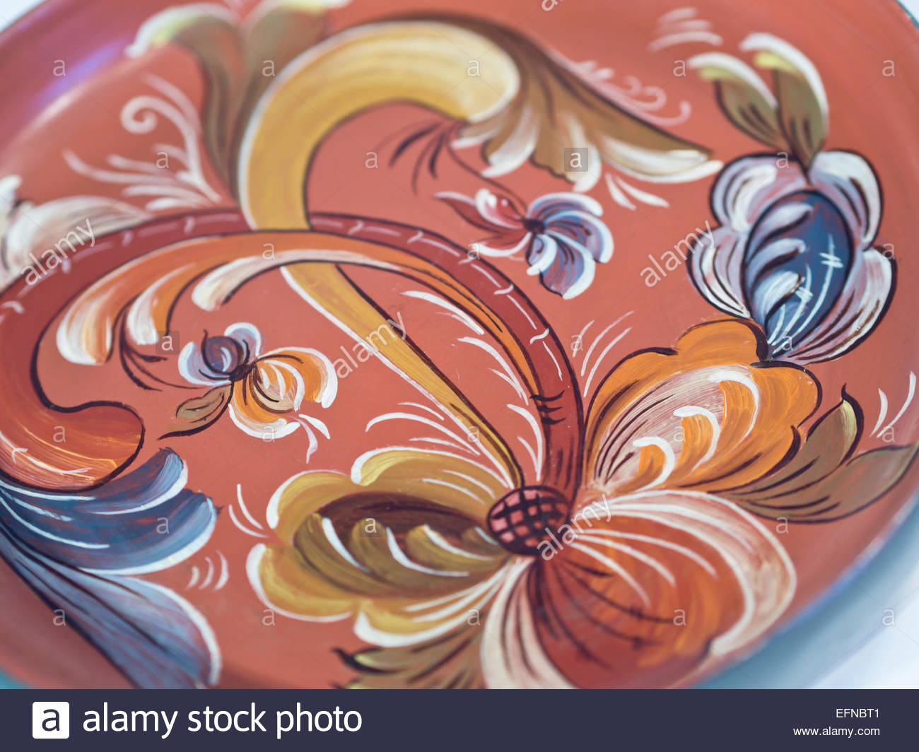 1300x1064 Rosemaling, Traditional Norwegian Decorative Folk Art Painting - Rosemaling Painting