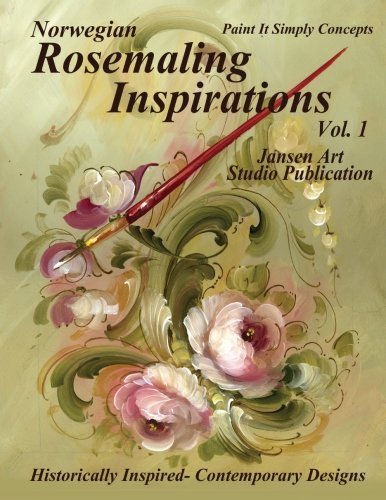 386x500 Rosemaling Norwegian Decorative Painting - Rosemaling Painting