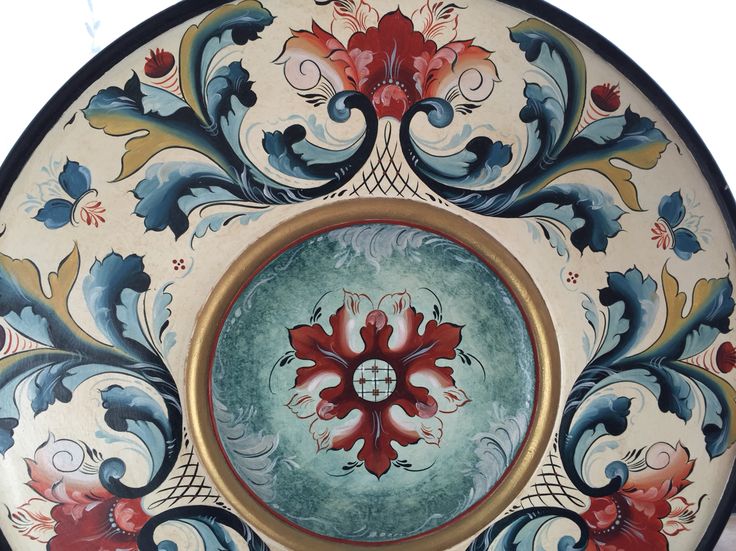 736x551 The 218 Best Art Rosemaling Images On Decorative - Rosemaling Painting