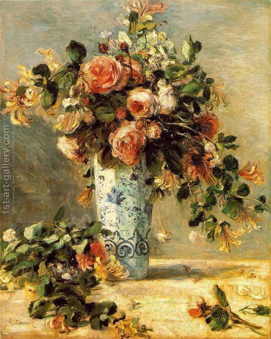 899x1122 Famous Vases Paintings Amp Reproductions 1st Art Gallery - Roses In A Vase Painting