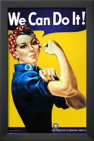 Rosie The Riveter Original Painting at PaintingValley.com | Explore ...