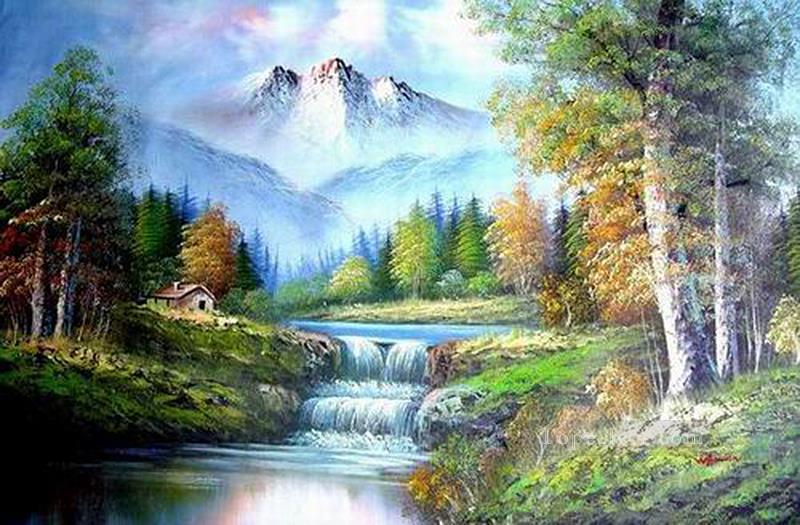 800x525 Cheap Vivid Freehand 10 Style Of Bob Ross Painting In Oil For Sale - Ross Oil Painting
