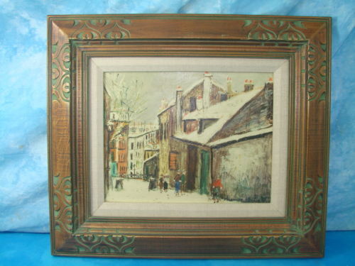 500x375 Rossini Oil Painting Art Windowpub Original Maurice Utrillo - Rossini Oil Painting