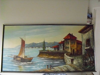 400x300 Original Rossini Oil Painting On Canvas - Rossini Oil Painting