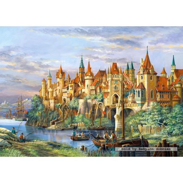 600x600 3000 Pcs - Rothenburg Painting