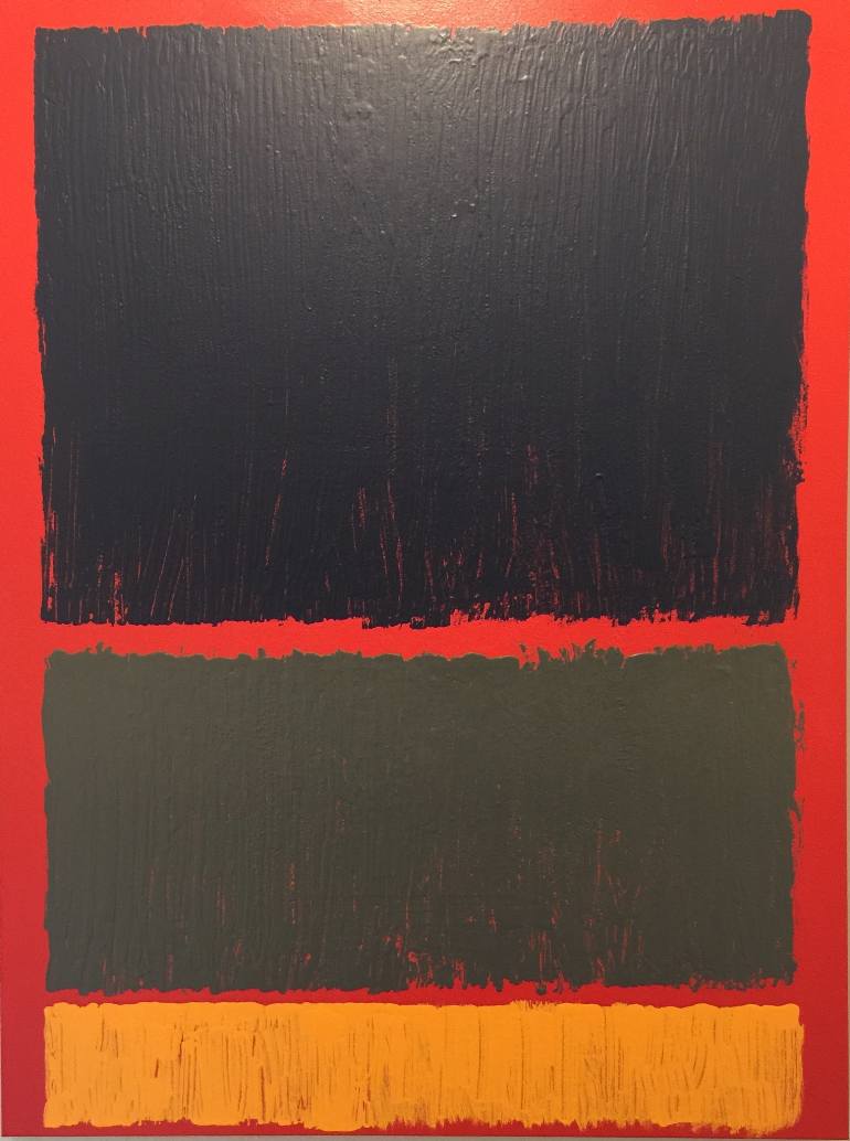 770x1034 Saatchi Art Modern Blocks - Rothko Painting
