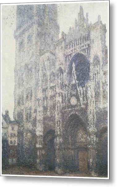 378x600 Rouen Cathedral Painting By Claude Monet - Rouen Cathedral Painting