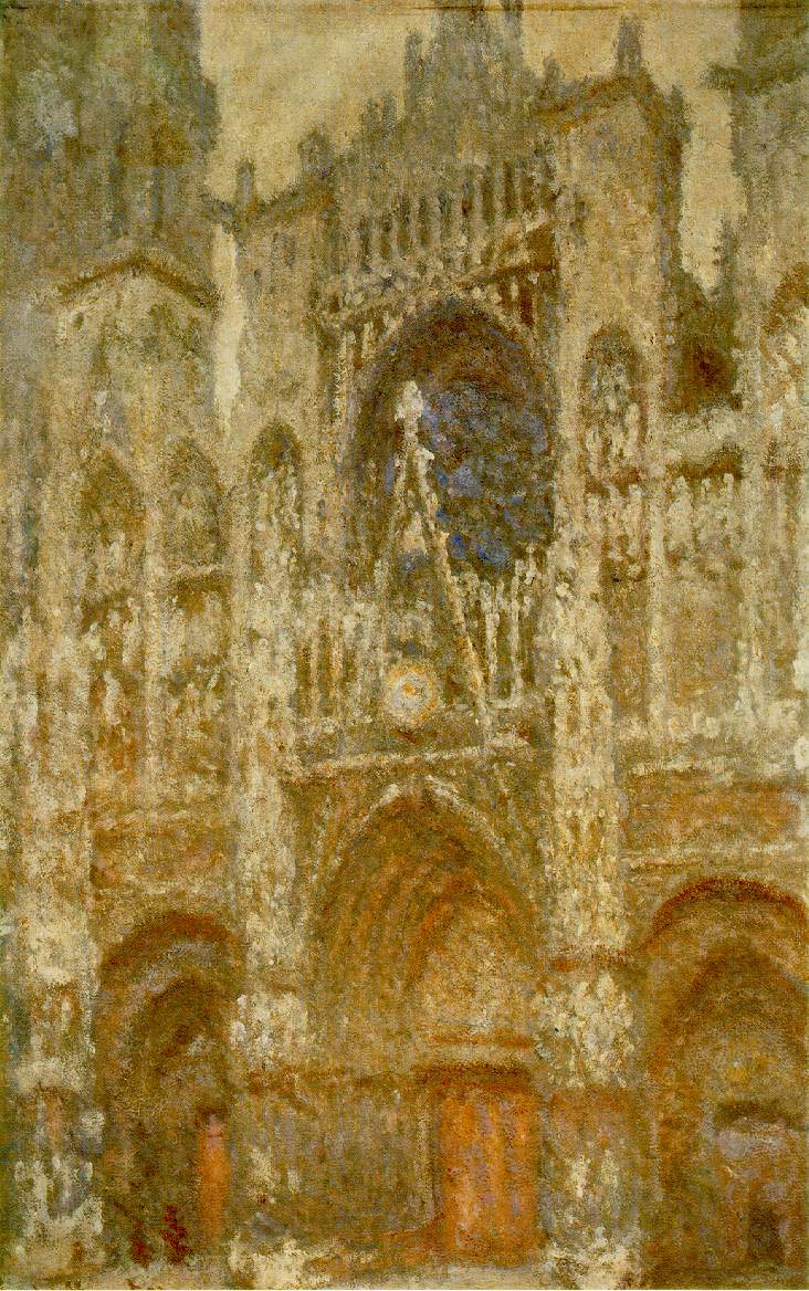 732x1168 Webmuseum Monet, Claude Rouen Cathedral - Rouen Cathedral Painting