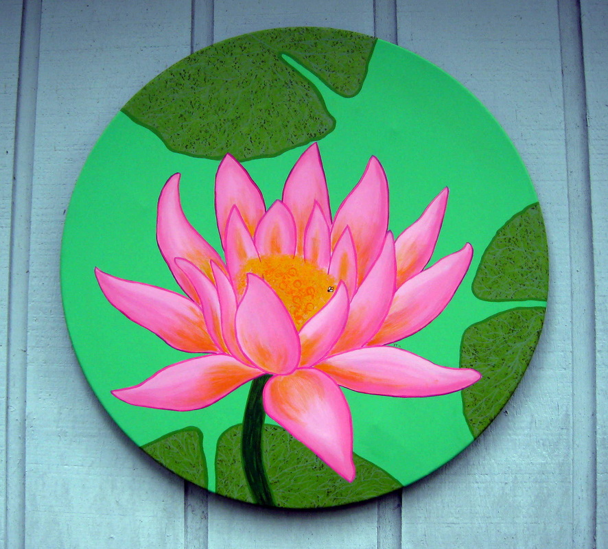 886x800 Painting In The Round - Round Painting