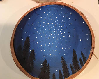 340x270 Round Paintings Etsy - Round Painting