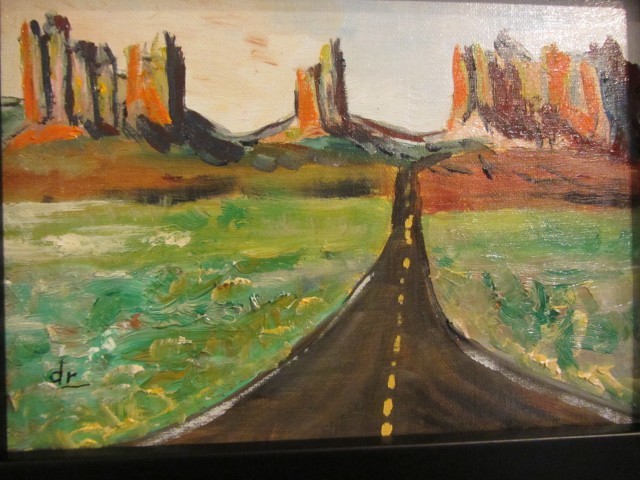 640x480 The Mother Road Route 66 - Route 66 Painting