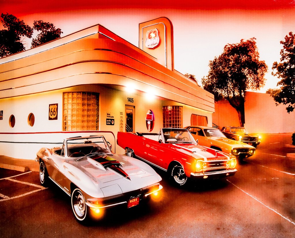 1024x827 Bright Baum - Route 66 Painting