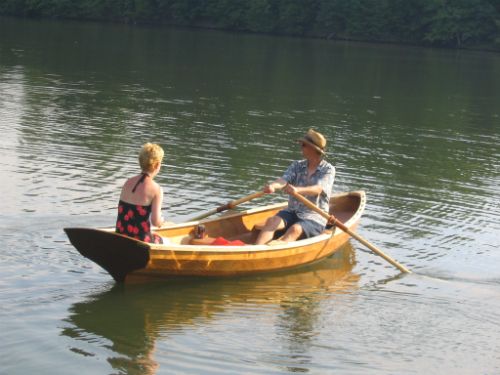 500x375 The Wineglass Wherry Row Boat Kit Letters Amp Photos From Our - Row Boat Painting