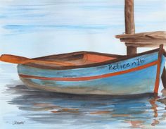 236x183 144 Best Rowboats To Paint Images On Oil Paintings - Rowboat Painting