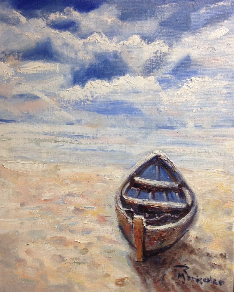 803x1000 Rowboat 2 - Rowboat Painting