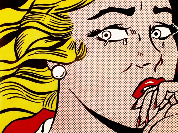 620x465 Roy Lichtenstein - Roy Lichtenstein Painting