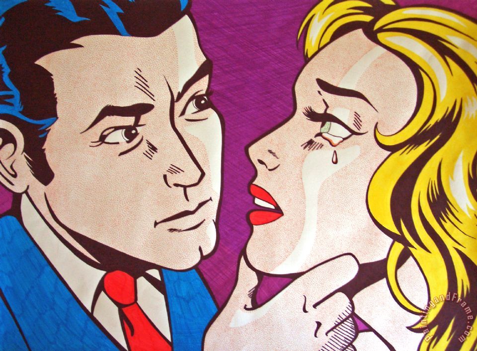 960x706 Roy Lichtenstein Emulation Painting - Roy Lichtenstein Painting