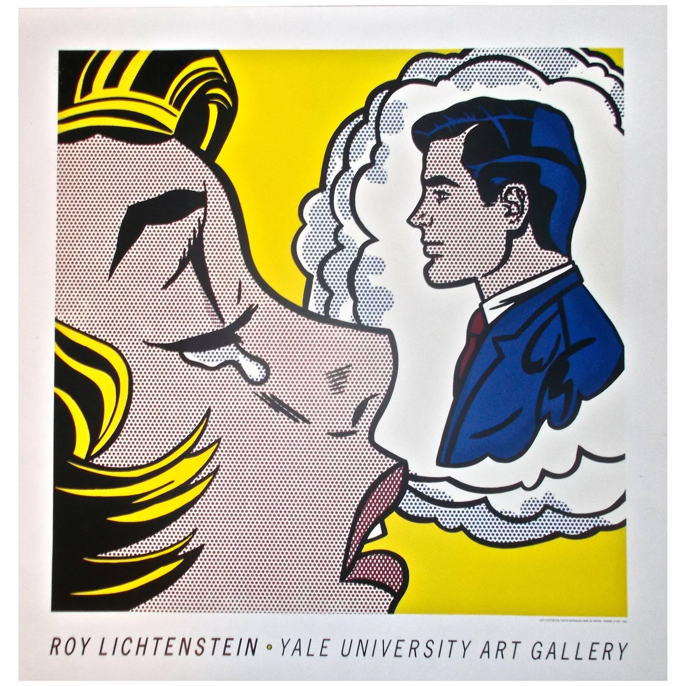 2696x2696 Roy Lichtenstein Pop Art Poster Of 1961 Painting Thinking Of Him - Roy Lichtenstein Painting