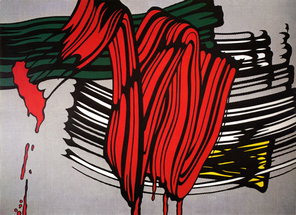 1000x729 Big Painting - Roy Lichtenstein Painting