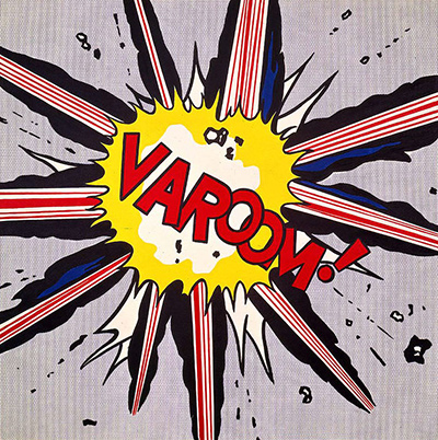 400x402 Varoom Roy Lichtenstein Painting - Roy Lichtenstein Painting