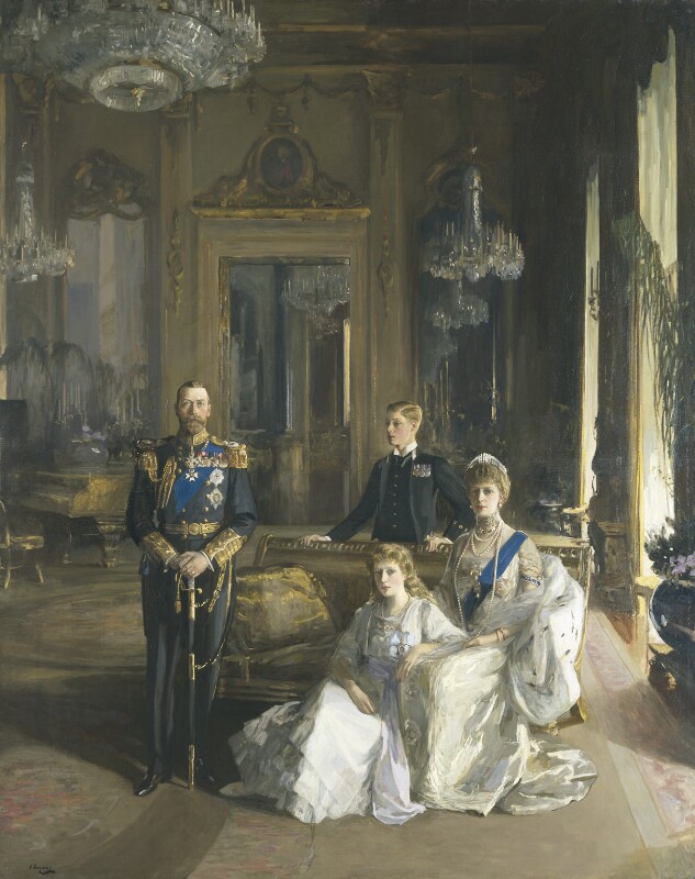 633x800 Npg 1745 The Royal Family - Royal Family Painting