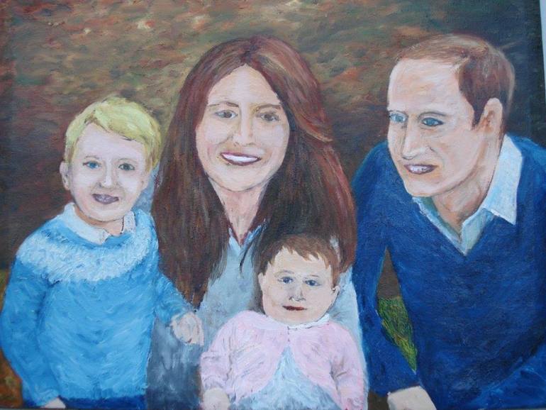 770x578 Saatchi Art Young Royal Family Painting By Dgal Dgal - Royal Family Painting
