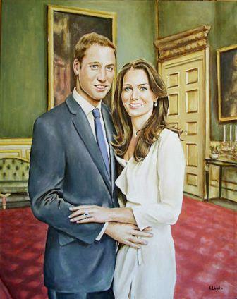 336x424 Andy Lloyd Royal Family Paintings - Royal Family Painting