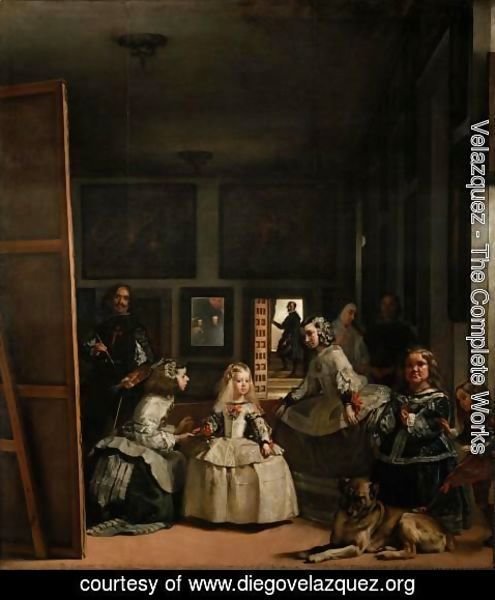 495x600 Velazquez - Royal Family Painting