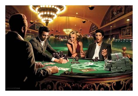 473x328 Royal Flush Posters By Chris Consani - Royal Flush Painting
