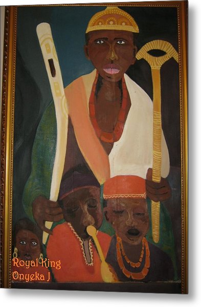 393x600 Royal King Painting By John Onyeka - Royal King Painting