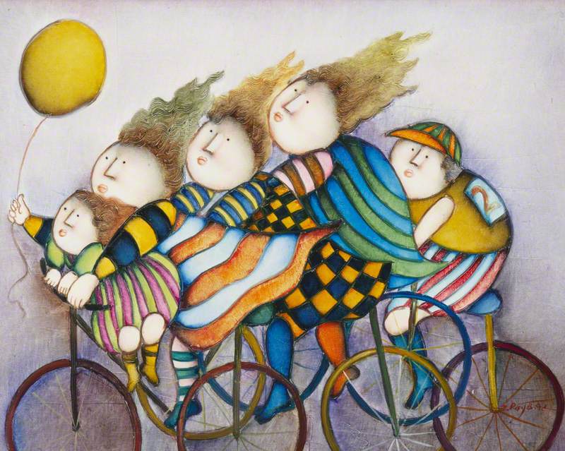 800x639 Joyce Roybal (B.1955) Art Uk - Roybal Painting