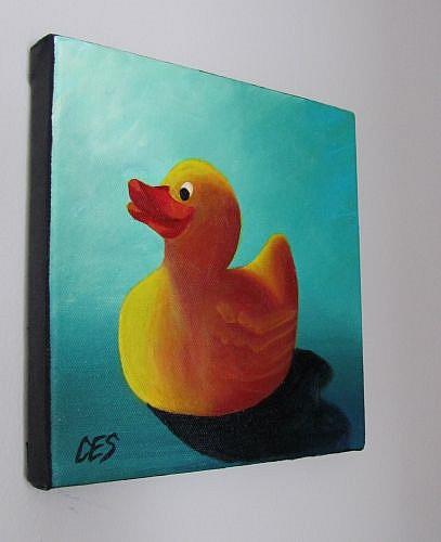 407x500 Rubber Ducky - Rubber Duck Painting