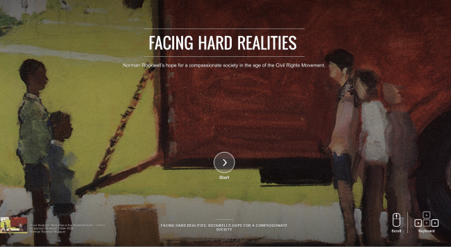 650x356 Norman Rockwell's The Problem We All Live With To Be Exhibited - Ruby Bridges Painting