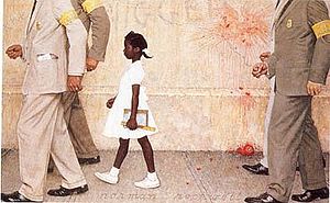 300x185 The Problem We All Live - Ruby Bridges Painting