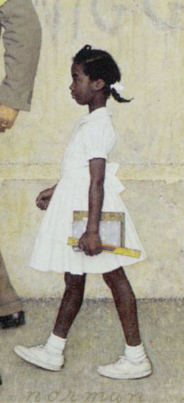 260x568 The Problem We All Live With The Truth About Rockwell's Painting - Ruby Bridges Painting