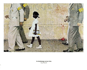 299x243 Ruby Bridges Painting Important History And Black - Ruby Bridges Painting